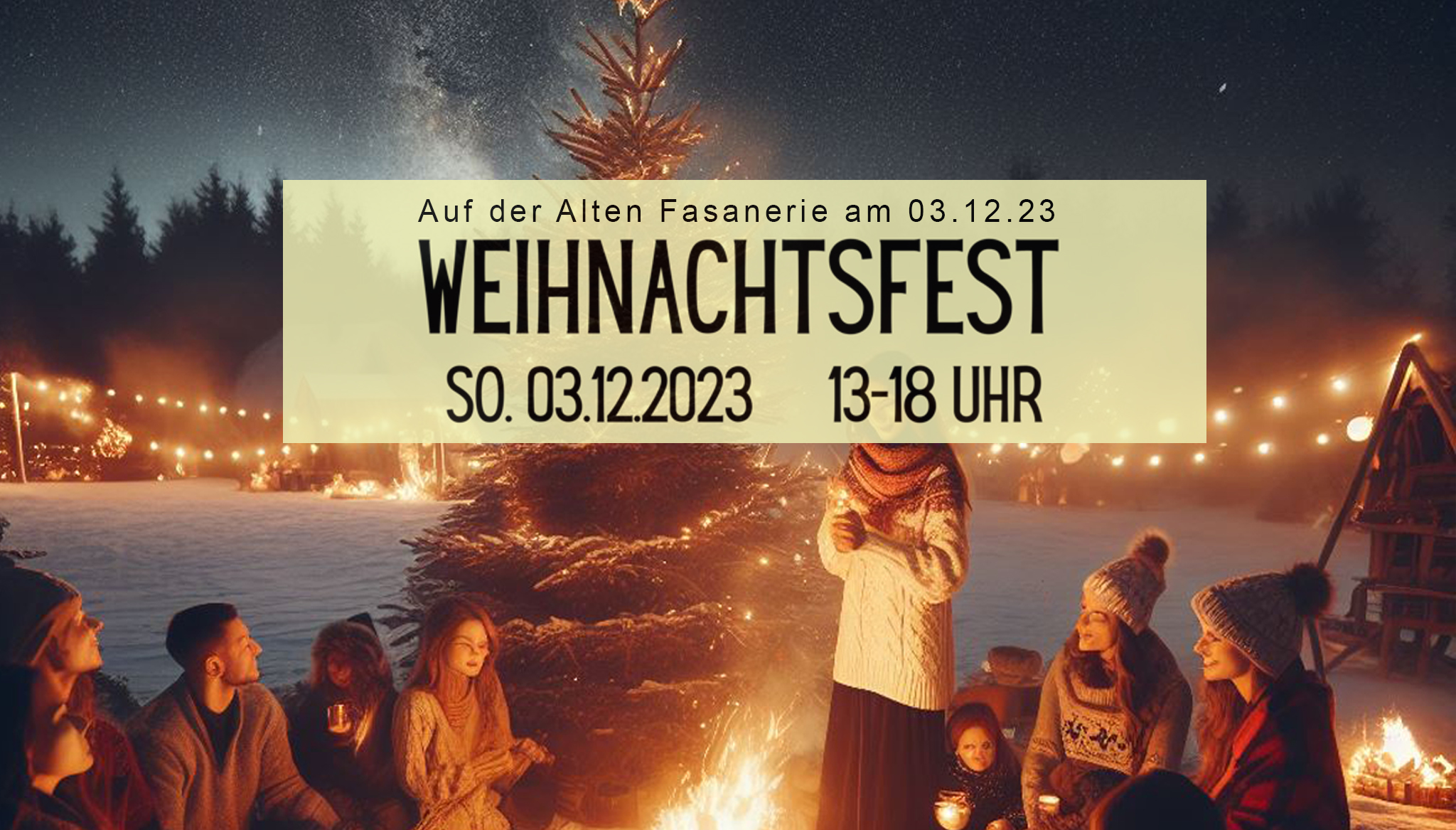 fasanerie weihnachten