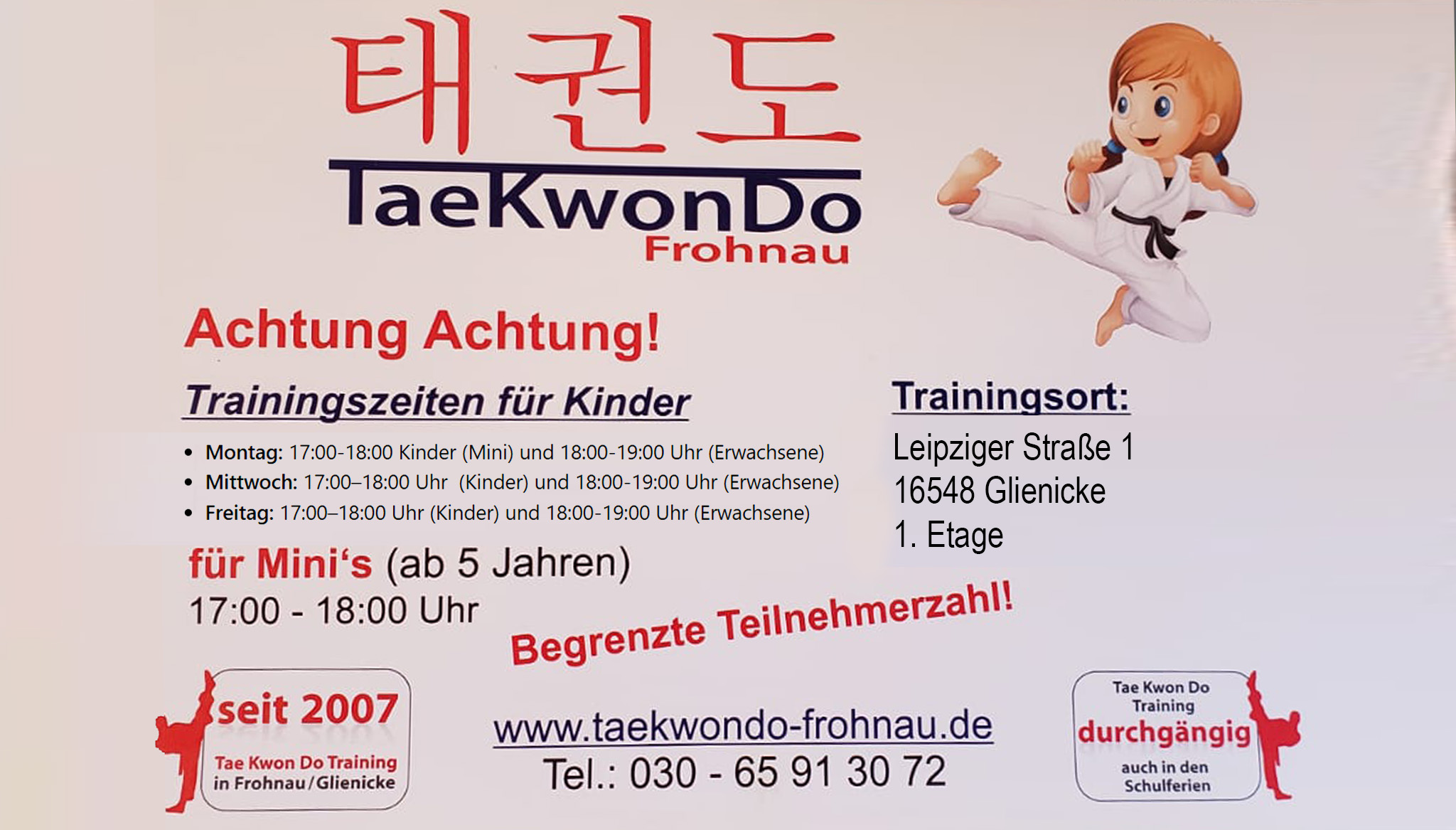 taekwondo frohnau