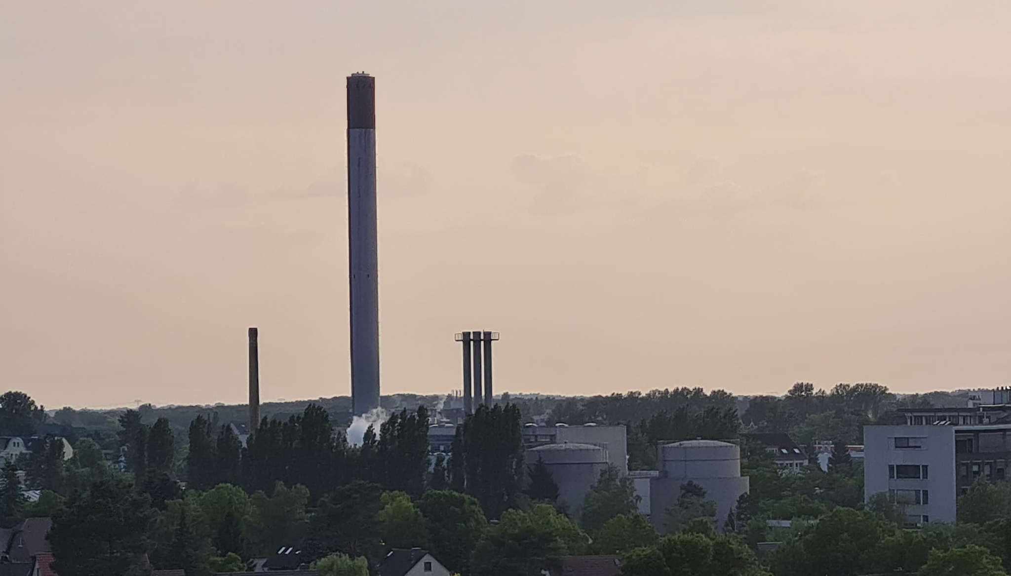 einsatz feuer heizkraftwerk