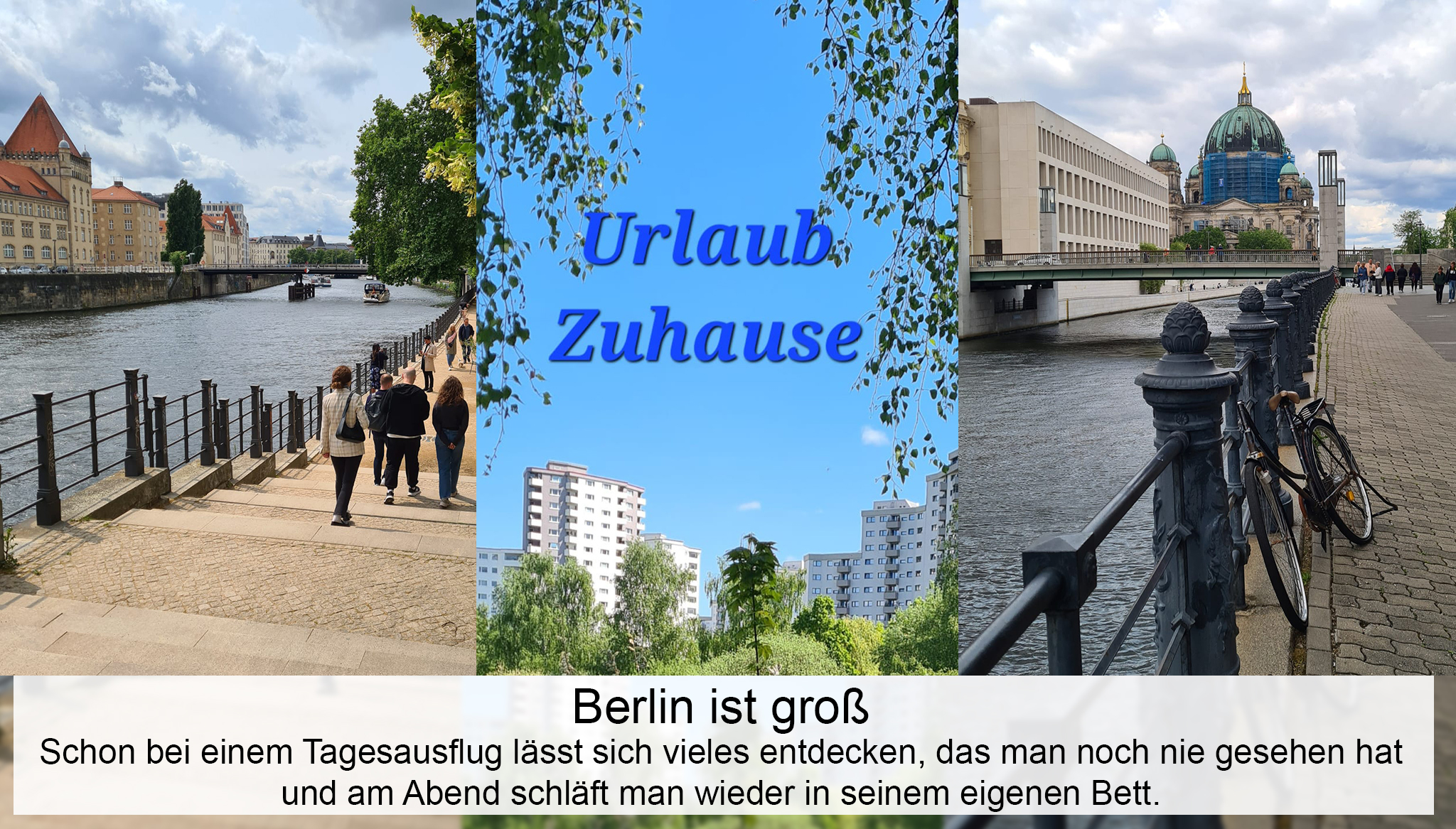 Urlaub zuhause