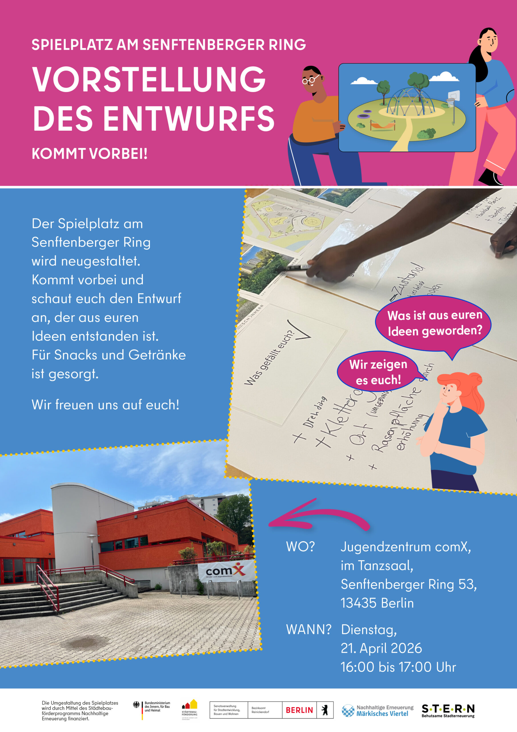 Einladung_Entwurfsvorstellung_Spielplatz spielplatz