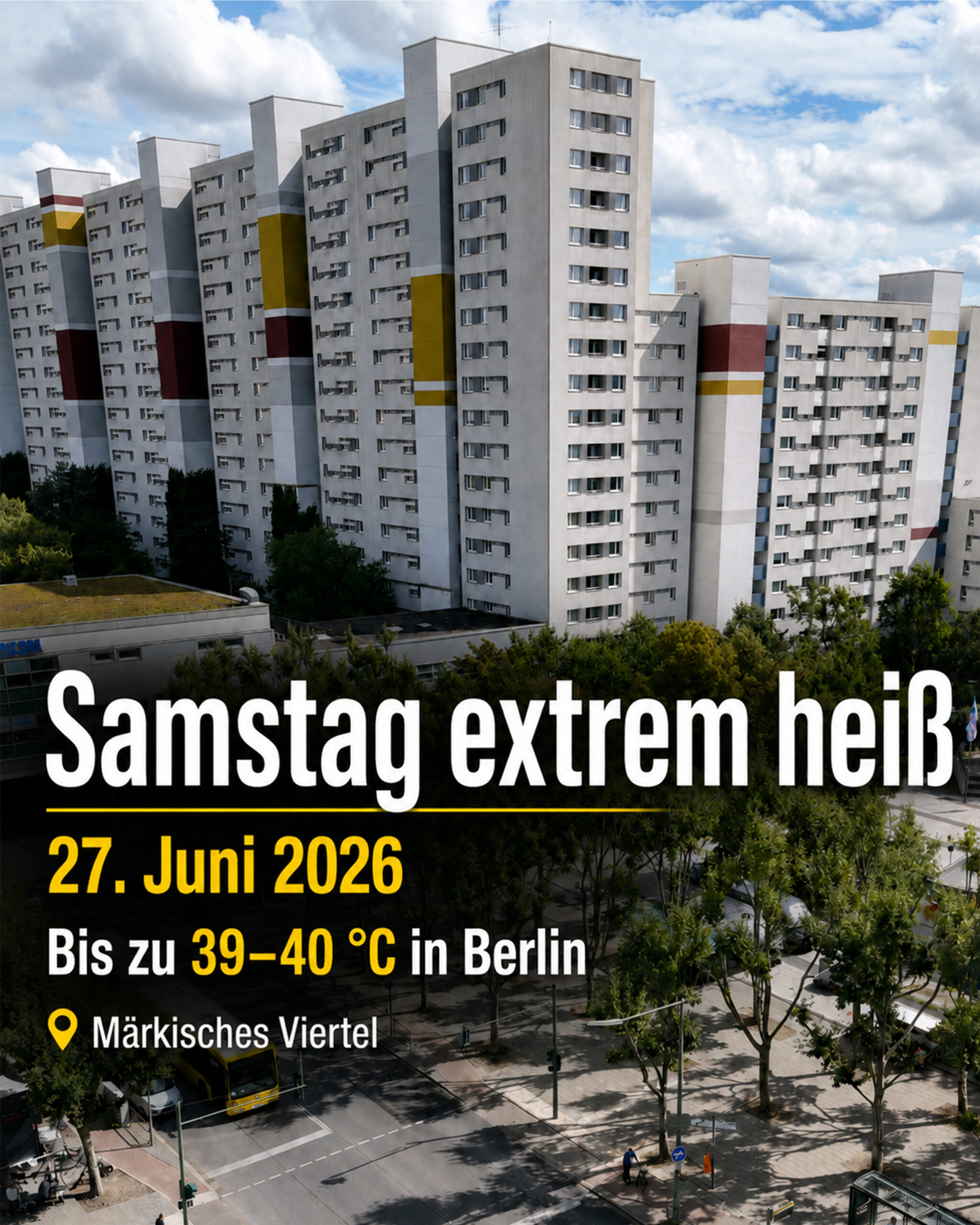 wetter samstag hitze 39 C