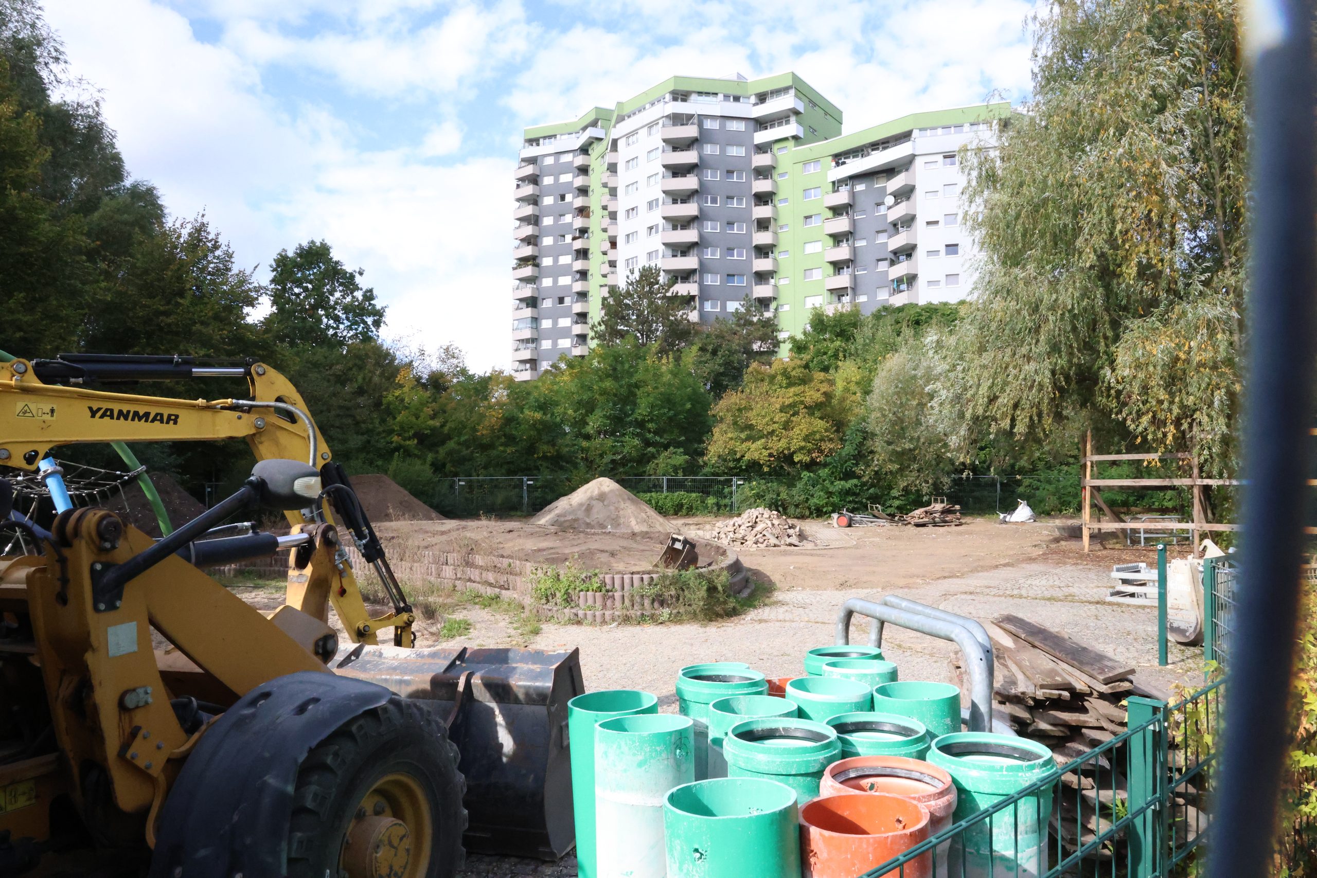 spielplatz neubau